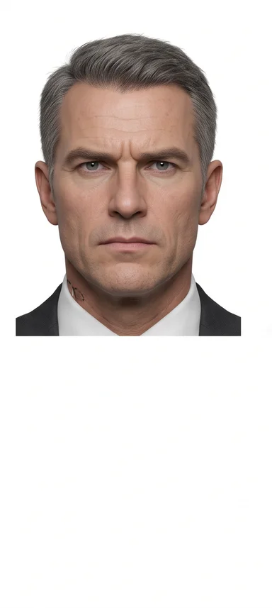 The client’s chief marketing officer · Front portrait