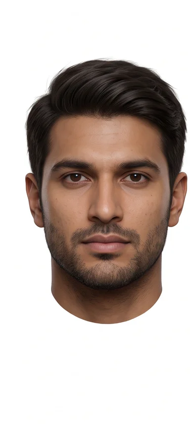 Arjun Mehra · Front portrait