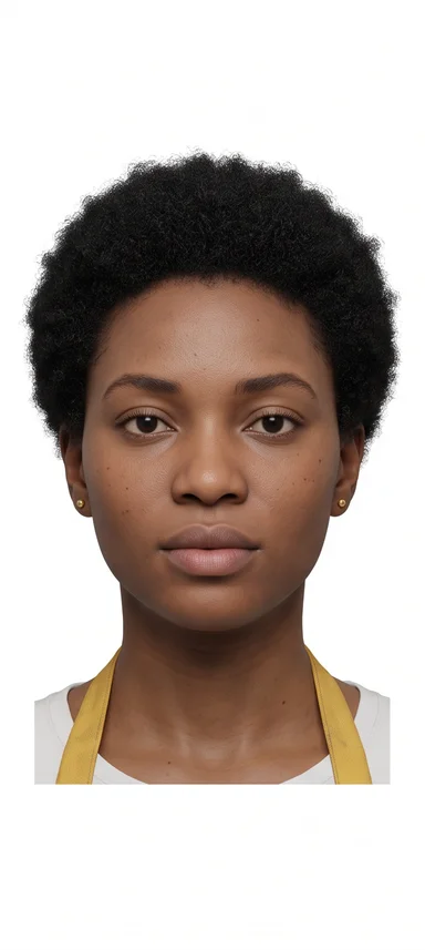 Aya Koné · Front portrait